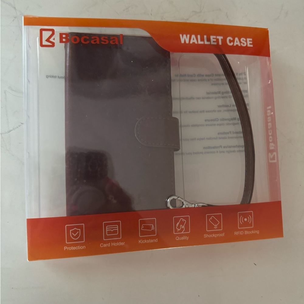 NWT- I-phone 11 Pro premium leather case NEW